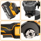 Cordless Angle Grinder for Makita battery with Wheels, 125mm - product gallery image 14