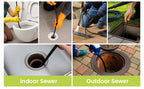 Cordless Pressure Washer with 30M, Drain Cleaning Hose Kit 30M 5800PSI - product gallery image 11