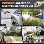 Cordless Pressure Washer with Rechargeable, 5m, 3000PSI 1500W Batteries 5m Hose Portable - product gallery image 6