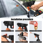 Cordless Pressure Washer with Rechargeable, 5m, 3000PSI 1500W Batteries 5m Hose Portable - product gallery image 7