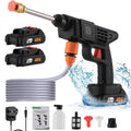 Cordless Pressure Washer with Rechargeable, 5m, 3000PSI 1500W Batteries 5m Hose Portable