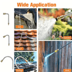 Cordless Pressure Washer with Stainless Steel, 10pcs - product gallery image 9