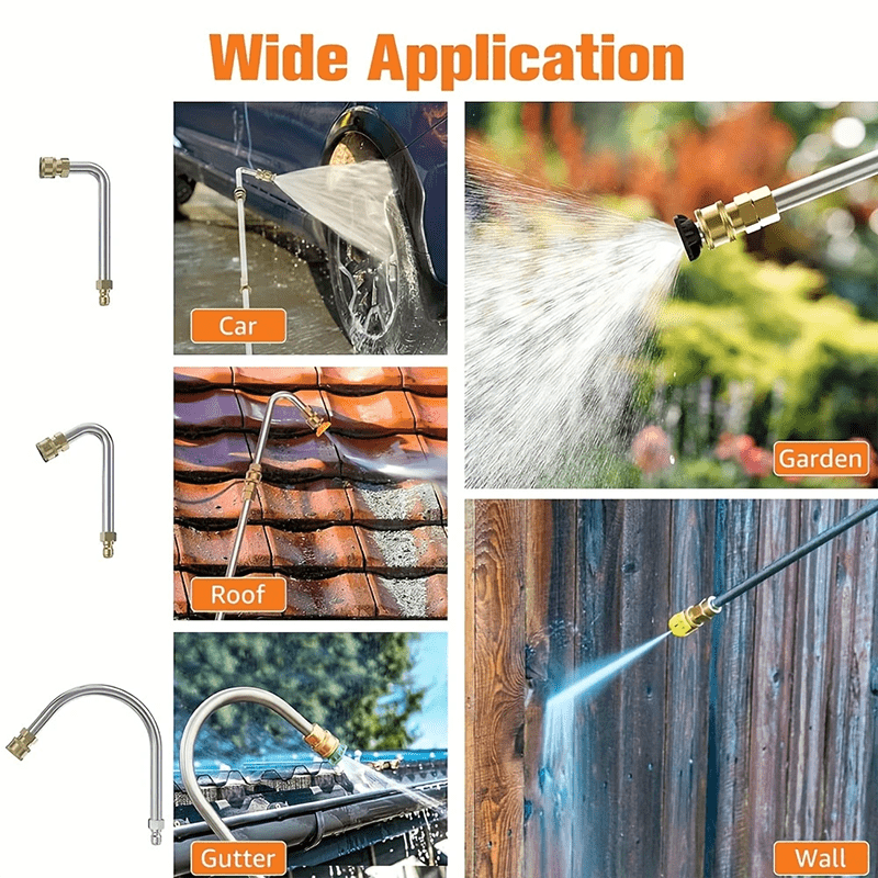 Cordless Pressure Washer with Stainless Steel, 10pcs - product gallery image 9