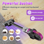 Cordless Vacuum Cleaner with 4 IN 1 Purple for home offices - product gallery image 5