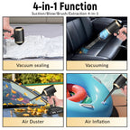 Cordless Vacuum Cleaner with Rechargeable, 4-in-1 Air Pump Brushless Motor Portable - product gallery image 10