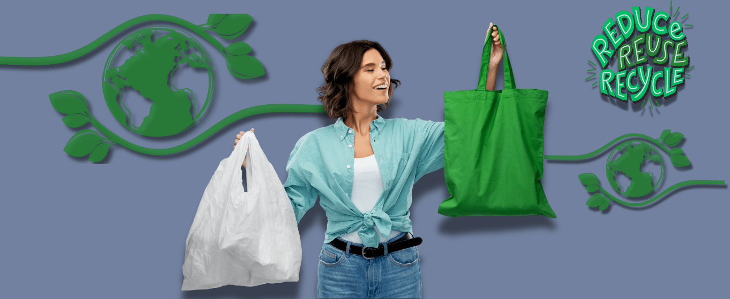 Cotton Tote Bag Multipack with Bags Bulk Canvas, Plain Reusable Shopping - product gallery image 13