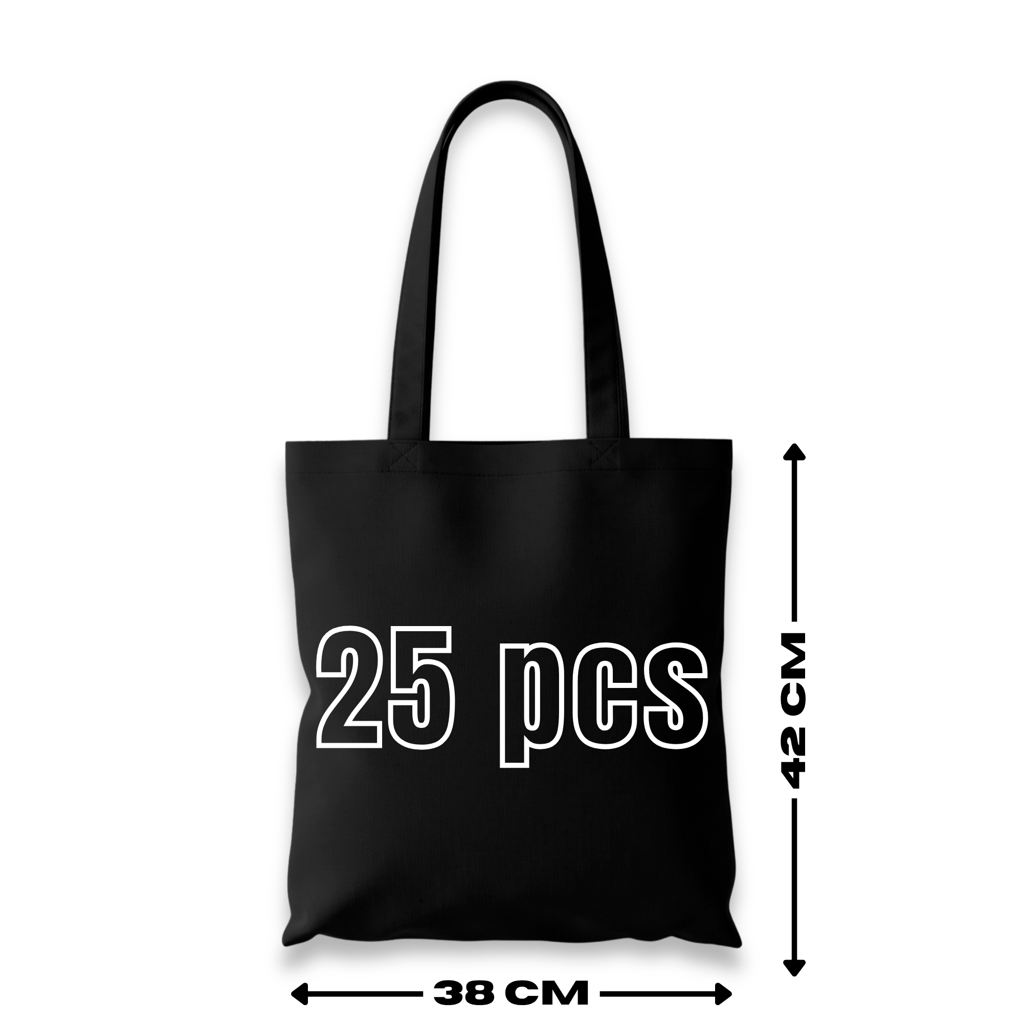 Cotton Tote Bag Multipack with Bags Bulk Canvas, Plain Reusable Shopping - product gallery image 6