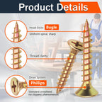 Countersunk Self-tapping Screw Set with 35mm, 520pcs - product gallery image 2