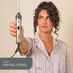 Curling Wand with 9mm, Ceramic, Bauer Professional TourmaPro Slimline 200°C - product gallery image 4