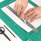 Cutting Mat with Wood, Size: 45.72x30.48 cm, A3 Self-Healing Double-Sided 45x30cm Heavy - product gallery image 5