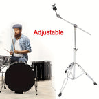 Cymbal Stand with Foldable, Adjustable Height, Non-Slip, 120cm - product gallery image 2