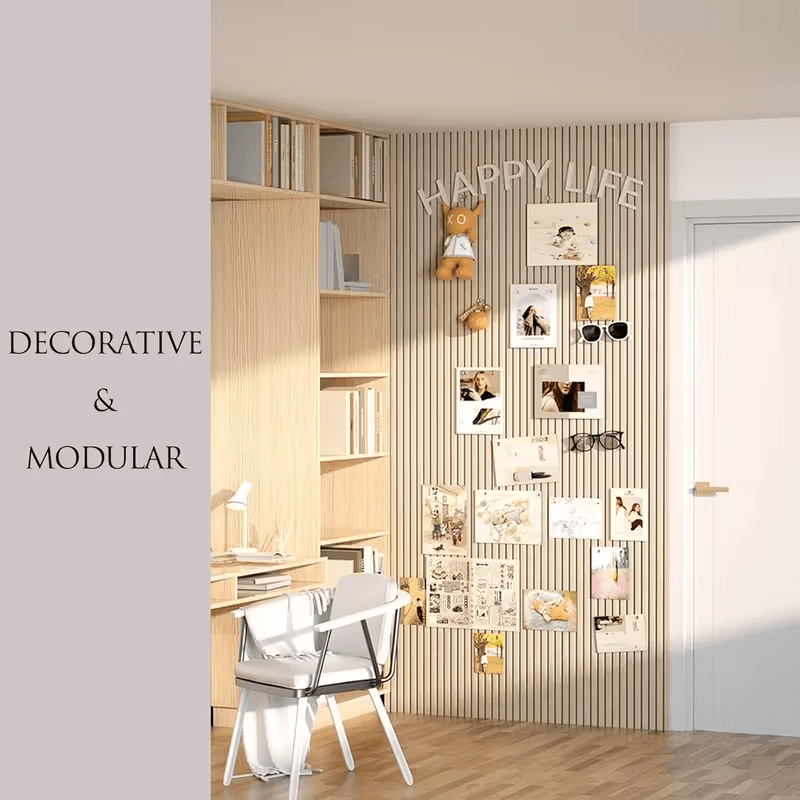 D Acoustic Felt Wall Panels Suitable for with 12pcs, terylene - product gallery image 8