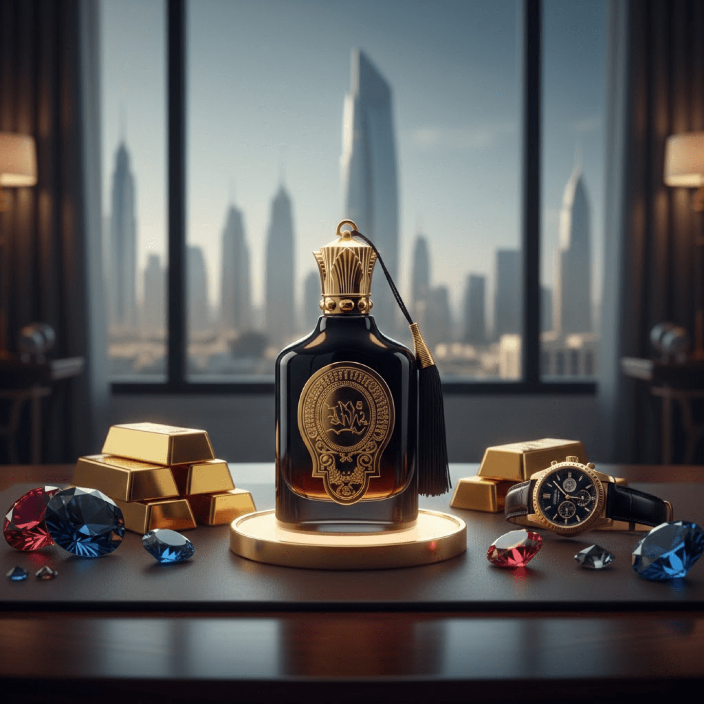 [Mystical Arabian OUD Fragrance For Men To Attract Women]- Layali Aswad Long Lasting Men's Perfume 100ml EDP – High Quality Masculine Fragrance For Gentlemen Exuding Gentlemanly Charm – Luxurious Long-Lasting Scented Fragrance for Men Blends Prominent Not