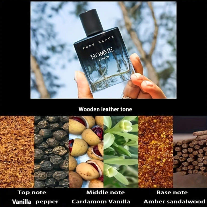 Charming Men'S Perfume, Oriental Fragrance Cologne, Vanilla & Amber Scented Eau de Toilette, Long-Lasting Cologne - Perfect Gift for Friends, Family, Husband, Halloween, and Black Friday, Men Fragrance Long Lasting, Men Fragrance For Men, Men Fragrance Br