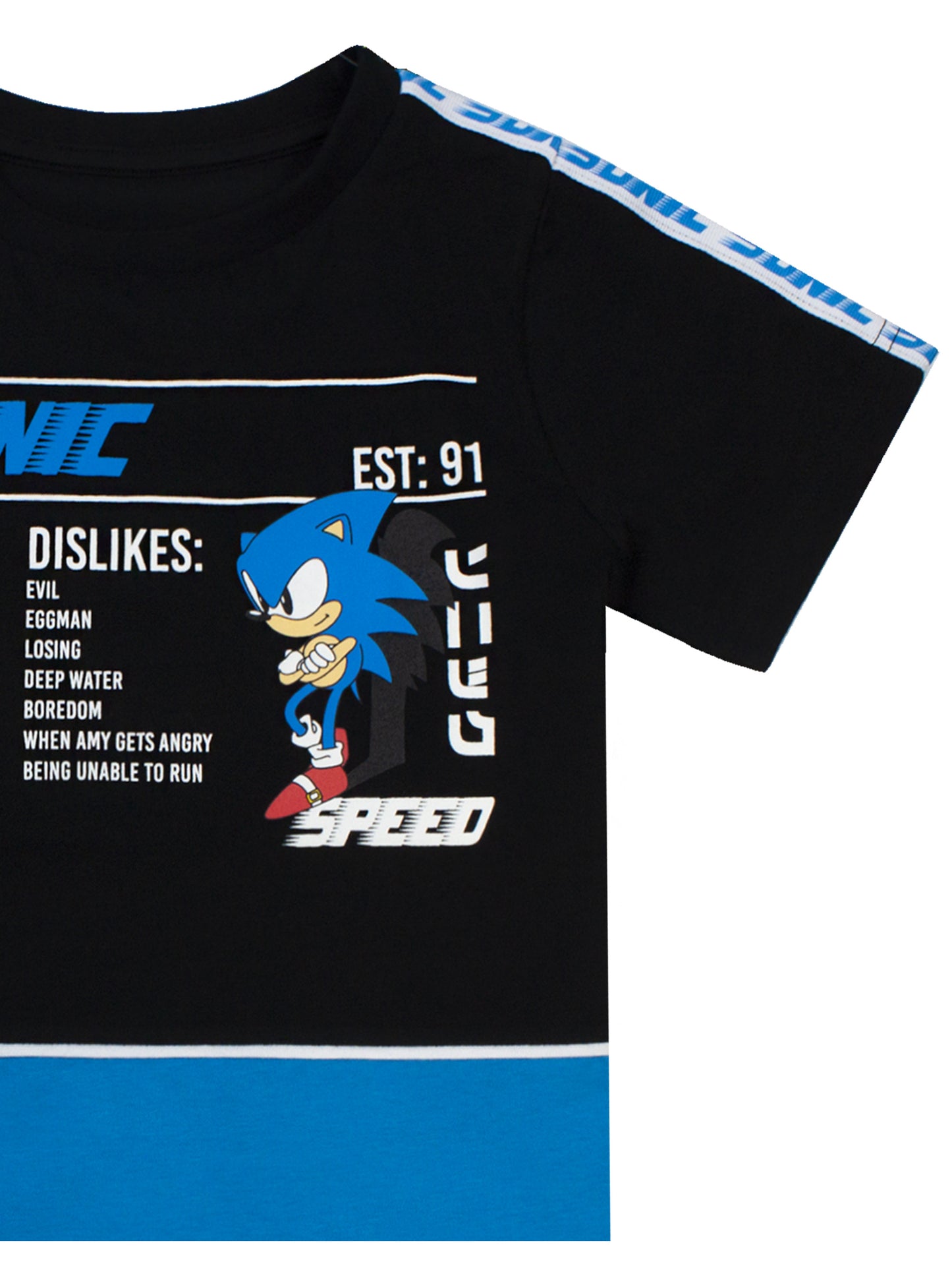 Sonic the Hedgehog T-Shirt for Kids | Girls & Boys Gamer Top | Sonic Video Game Clothing Gift Merchandise