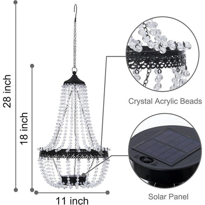 Solar Powered Artificial Floral Hanging Basket, Outdoor Garden Patio Lawn Décor, Brown Rattan Effect Planter with 80 LED Lights, Weatherproof with Hanging Chain, Beautiful Maintenance-Free Flowers for Landscape Lighting