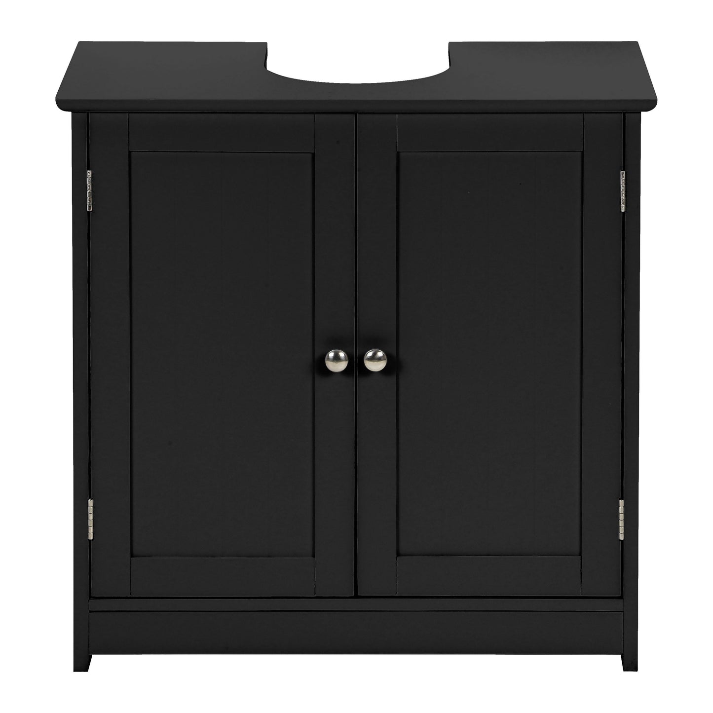 Taylor & Brown Under Sink Bathroom Cabinet Storage Cupboard Organiser Free Standing Wooden Sink Storage Unit Basin with Shelf