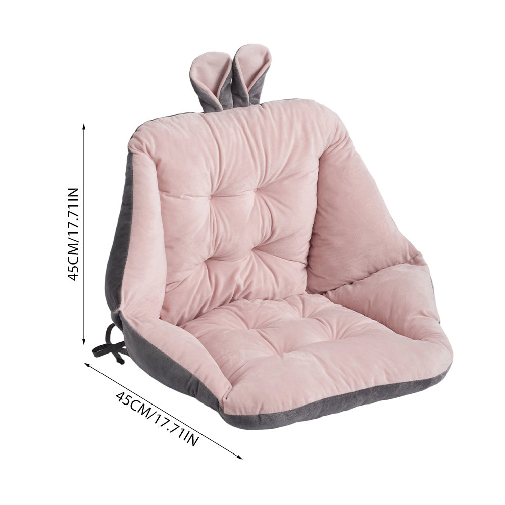 Seat Cushion, Backrest, Integrated Cushion, Office Sedentary Seat Cushion, Dormitory Student Chair, Waist Protector Chair Cushion, Cushion 45 X 45 cm