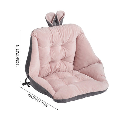 Seat Cushion, Backrest, Integrated Cushion, Office Sedentary Seat Cushion, Dormitory Student Chair, Waist Protector Chair Cushion, Cushion 45 X 45 cm