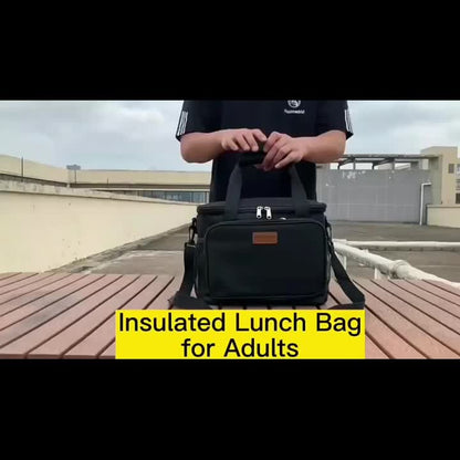 30L Large Capacity Insulated Lunch Bag – Leak-Proof And Cold-Keeping Bag – Perfect for Camping, Picnics, Barbecues, Travel, And Work.