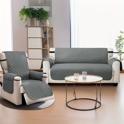 Slipcovers for Sofas, Recliners, And Loveseats, Suitable for 1 to 4 Seaters, Designed to Protect Against Pets And Easy to Wash, Featuring Elastic Straps