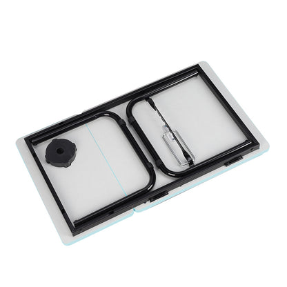 Laptop Computer Desk Portable Foldable Notebook Table Tablet Stand 5-Position Adjustable Tilt Height Over Sofa Tables With Cup Holder Bed Table Lazy Desk Reading Study Desk Breakfast Tray Knee Table 23.05*12.8*9.45 Inches