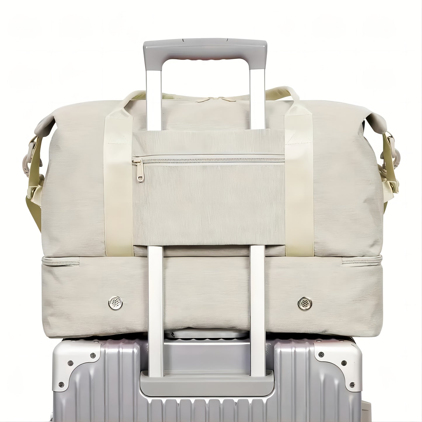 Cabin Bag 45x36x20 for Airlines Underseat Travel Bag with With Shoes Compartment Extra Shoe Bag & Toiletry Pouch Carry On Hand Luggage Weekender Bag for Women And Men, Travel Essentials Luggage Sets for Family Trips