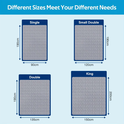 Memory Foam Pocket Spring Hybrid Mattress 23cm – Medium Firm, Motion Isolation, Single, Small Double, Double & King Size, Grey, Hotel-Quality Sleep for UK Bed Frames