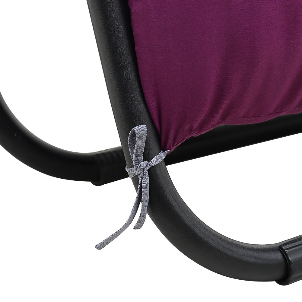 Garden Bench Cushion Chair Cushion, Sun Lounger Cushion Pads 160*50*8cm Thick Garden Recliner Chair Replacement Anti-Slip Cushion Sunbed Cushion 2 3 Seater Seat Pad for Porch Swing Patio Lawn Various Colour Options