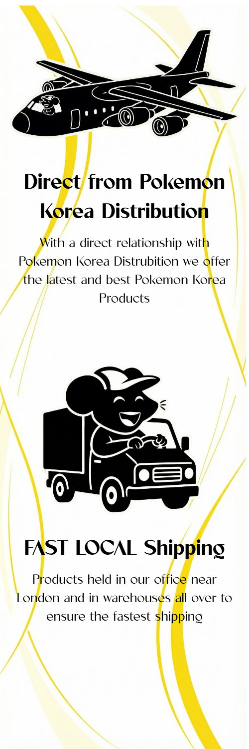 Pokemon Cards Packs X 2 Surging Sparks Korean Authentic Pokémon Booster Packs | TCYM That Chunky Yellow Mouse Import | Korean Super Electric Breaker Pokemon Cards | Korean Imported Sealed Pokémon Packets