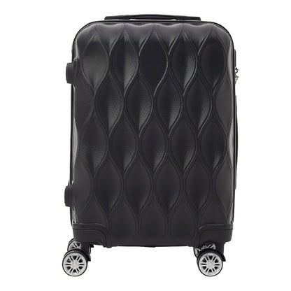 20 Inch Travel Suitcase with Spinner Wheels, Durable Hardshell Carry on Luggage for Business Trips & Weekend Getaways, Lightweight Rolling Luggage for Men & Women, Fashion Luggage