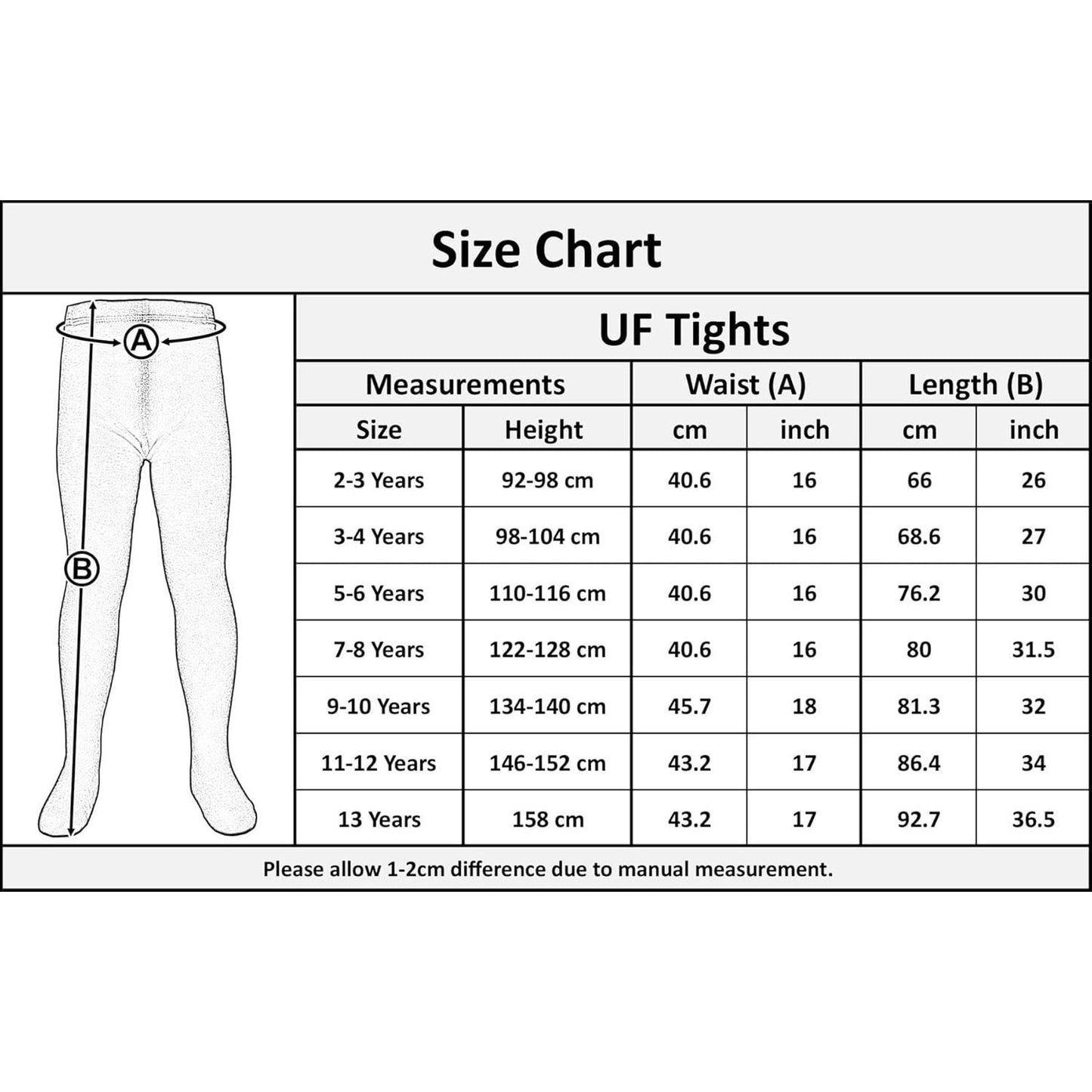 3 / 6 / 12 Pack Girls Tights for School and Everyday Wear 3-12 Years, Comfortable, Stretchy, Breathable Tights for Girls in Black Grey School Tights