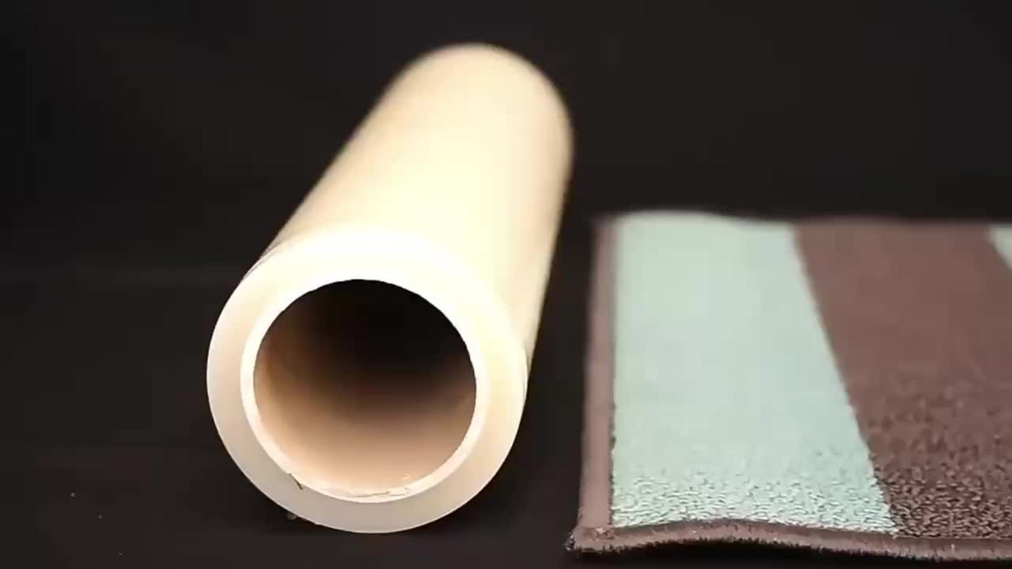 Clear Self-Adhesive Carpet Protector Film Roll 60cm x 100m PE Scratch Dust Resistant Easy Apply Remove for Carpet Stairs Corridors Hallways
