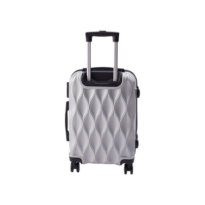 20 Inch Travel Suitcase with Spinner Wheels, Durable Hardshell Carry on Luggage for Business Trips & Weekend Getaways, Lightweight Rolling Luggage for Men & Women, Fashion Luggage
