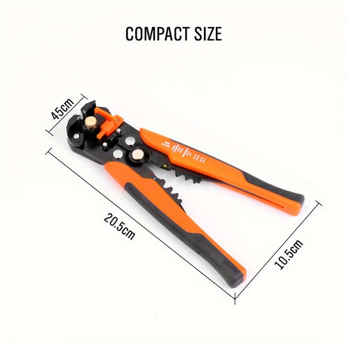Ultimate Automatic Wire Stripper - Precision Multifunction Tool for Safe & Effortless Electrical Wire Stripping, Cutting & Crimping - Perfect for DIYers & Electricians