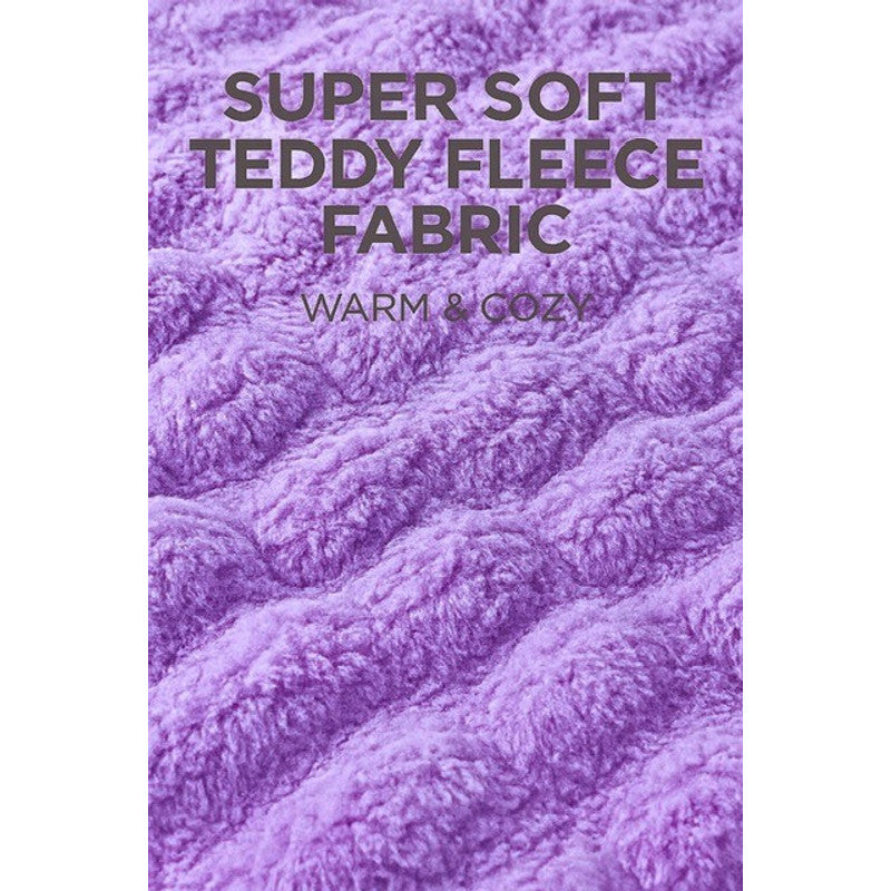 Teddy Fleece Reading Pillow with Arms – 65 x 40cm