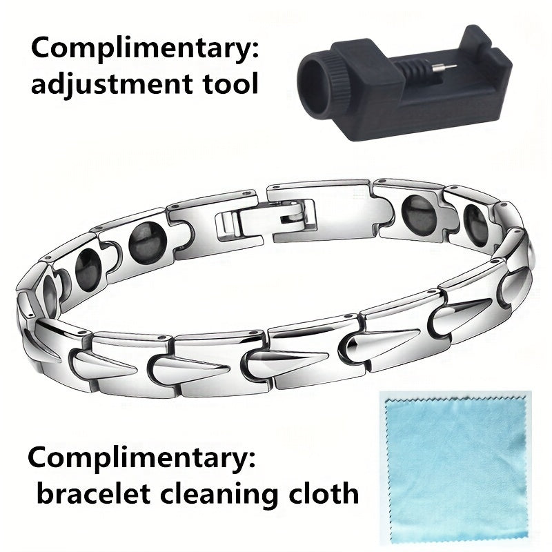 Teardrop-shaped Stylish Bracelet for Men and Women, Fashionable Couple's Bracelet, Gift for Lovers, Family, and Friends