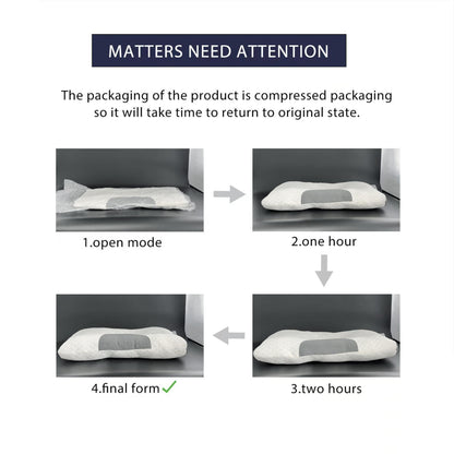 Pack of 2/1pc Neck Pillow, Removable & Washable, with High Quality Pillow Core, Soft Comfortable Pillows for Neck and Shoulder, Pillow for Sleeping, Low Profile Pillows, Pillow for Back Sleepers, Sofa, Bed, Living Room and Home Use, Soft Modern Neck