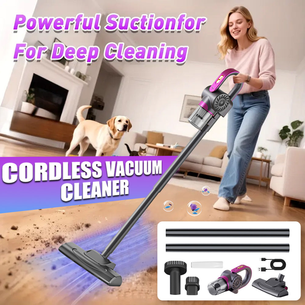 Upgraded 4-In-1 Cordless Handheld Stick Vacuum Cleaner, Super Lightweight Handheld Vacuum - 150W, 8500 Pa Strong Suction, High-Speed Motor, Large Dust Cup, Vacuuming & Mopping & Sweeping, Suitable for Home, Carpet, Office