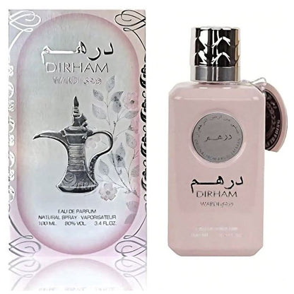 Dirham Dubai Perfume Eau De Parfum For Men Women Unisex Fragrance Spray, Arabian Oud Notes Citrus Oud Special Agarwood Oriental Sweet Gift