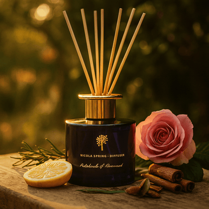 Nicola Spring Scented Candle - 130g/350g - Natural Soy Wax Candles Relaxing Fragrance Gift Set Aromatherapy Candle