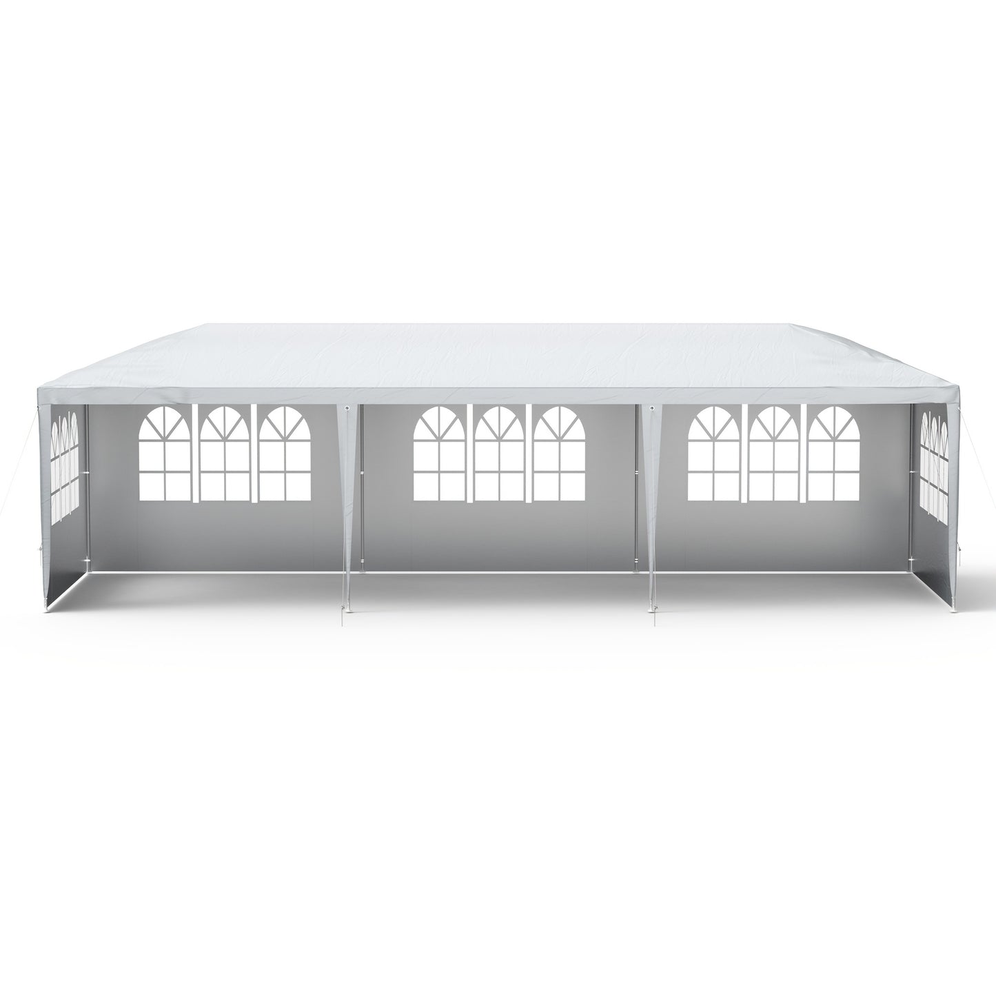 Garden Gazebo, Party Tent with 4 Removable Side Panels, Sun And UV Protection, Suitable for Outdoor Parties, Weddings, Garden Parties, Picnics, 3X3 Meters