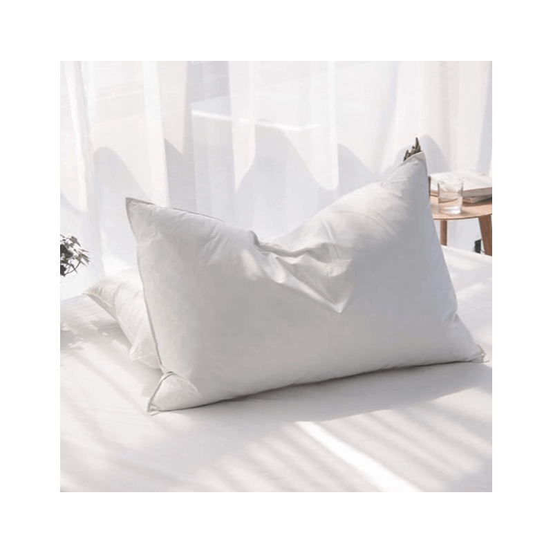 Duck Feather Pillows Pack of 1 and 2 Hotel Quality, Washable, Medium/Soft Support