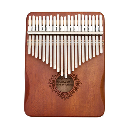 21 Keys Thumb Piano Kalimba set with Tuning Hammer & Accessories - Elegant Acoustic Musical Instrument for Beginners, Includes Storage Bag, Durable Wooden Construction, Perfect Holiday Gift, Musical Instruments