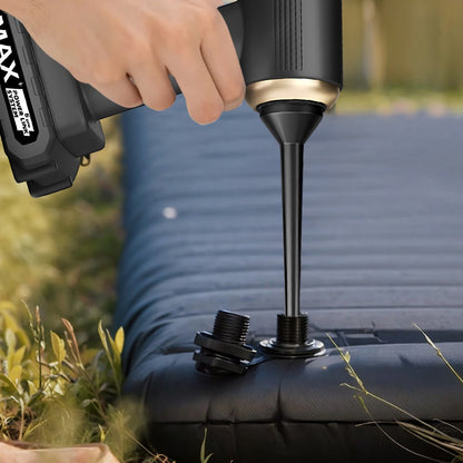 4-in-1 Cordless Vacuum Cleaner & Air Pump with Brushless Motor – Portable High-Power Blower for Car Interior, Pet Hair, Keyboard & Home – Gift for Car Owners & Pet Parents
