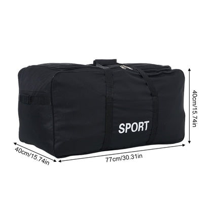 Large Capacity Thick Storage Bag, Oxford Cloth Wheeled Luggage Packing Bag, Moving Duffle Bag Perfect for Moving House, Travel Trips, Home Organization, Durable Wheeled Luggage Bag That Holds Clothes, Bedding, Daily Essentials for Relocation, Short Vacati