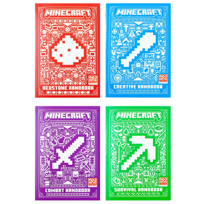 Minecraft: The Complete Handbook Collection by Mojang AB: 4 books Box Set - Ages 8-10 - Paperback