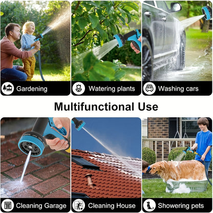 Expandable Garden Hose - Water Hose with 10 Function Spray Nozzles, Lightweight And Kink-Free Expandable Water Hose, for Washing And Watering (7.5/15/22.5/30/45M)