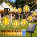 Solar G40 Garden String Lights with Remote Control - product view 1