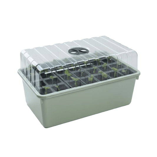 28 Cell Deep Rootrainer Propagator Garland Deep Root Success Kit Reusable Deep cell Root trainers Plug Plant Seed Root Tray Trainer Propagator Deep root success Kit Deep root seed starting trays 12cm Deep